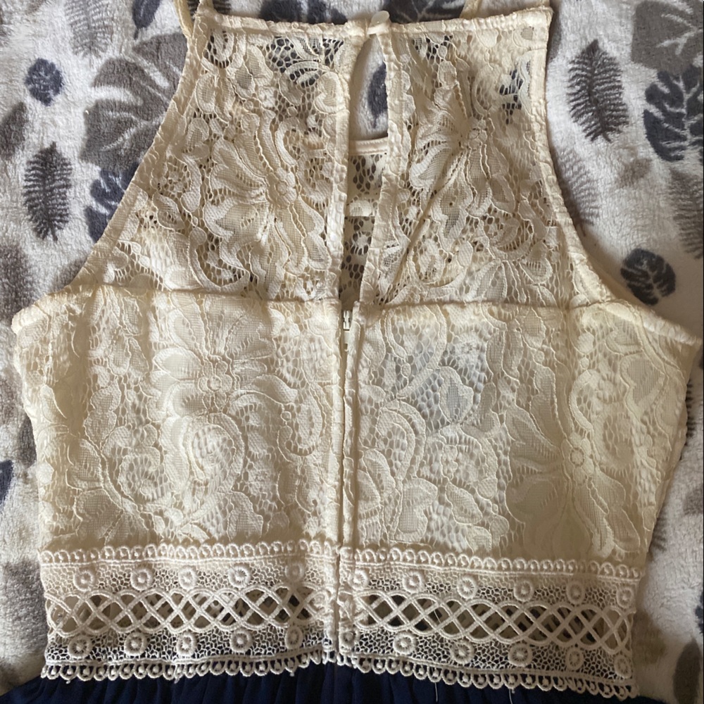Small lace formal dress